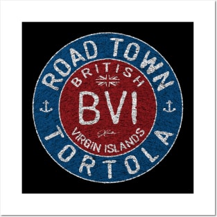 Road Town, BVI, British Virgin Islands Posters and Art